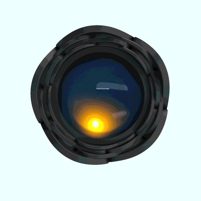 Анальная пробка с подсветкой